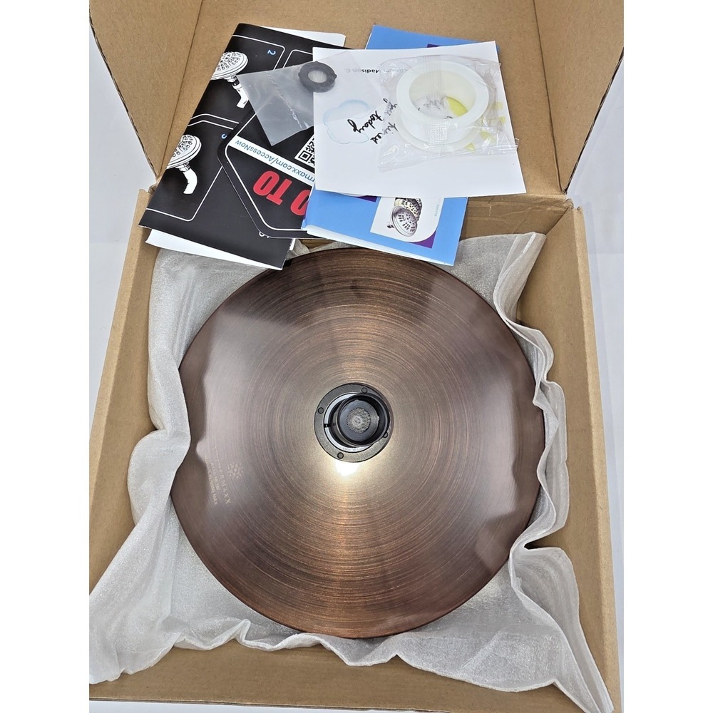 ShowerMaxx H8M011-ORB Shower Head Oil Rubbed Bronze Replacement 8" Round NEW